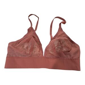 Soma Mesh Bralette in Dusty Rose